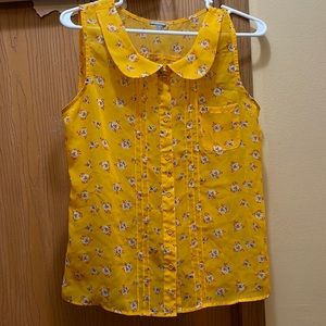 CHARLOTTE RUSSE FLORAL TANK SIZE M